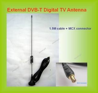 external dvb t digital tv uhf antenna with mcx plug