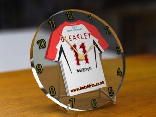 ulster rfc rugby club shirt clock personalise from united kingdom