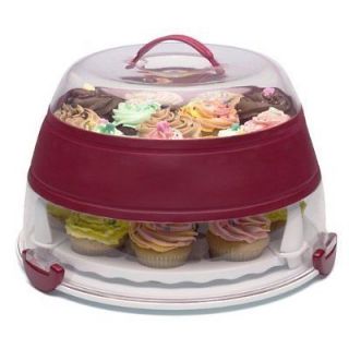 Newly listed Progressive Collapsible Cupcake & Cake Carrier   NEW
