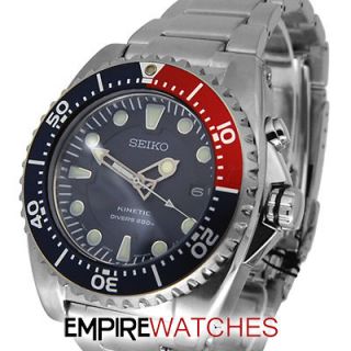 new seiko kinetic divers 200m watch ska369p1 rrp £ 325