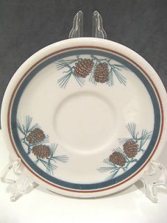 Vintage JACKSON CHINA PINECONE SAUCER only, 1946   65 mark   EXC 