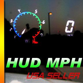 ADD MPH head up display digital gauge cluster HUD Speed Gauge water 