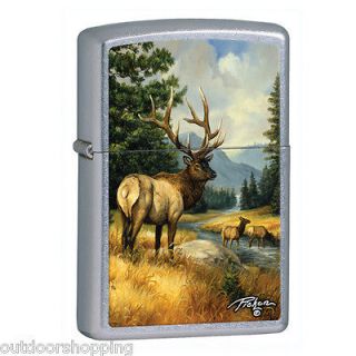 street chrome deer authentic zippo lighter made in usa more