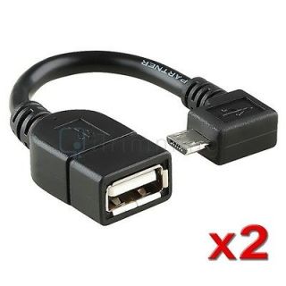 Newly listed 2pcs Micro USB 2.0 OTG Host Adaptor Cable For Asus Google 