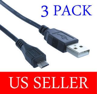 Pack Lot 3FT 3FEET USB2.0 A to Micro B Data Sync Charge Cable(U2A1 