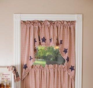americana curtains in Curtains, Drapes & Valances