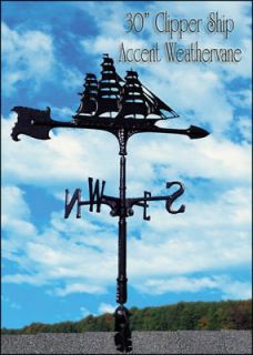   CLIPPER SHIP WEATHERVANE   SHIPS IN 1 DAY   30 NAUTICAL WEATHER VANE