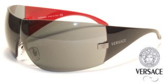 authentic new versace ve 2054 sunglasses black 1001 87