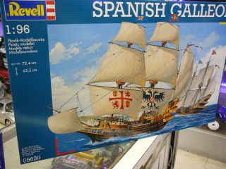 96 spanish galleon revell 5620 from canada time left