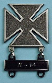 Army Marksman Marksmanship Badge New GI & M 14 Qualification 