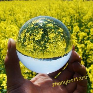 ASIAN Rare Natural QUARTZ Clear Magic Crystal Ball Sphere 60mm With 