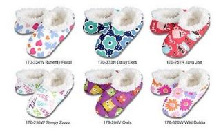 snoozies women s cozy slippers lounge collection