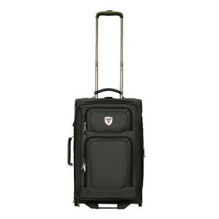 GUESS Travel Waldorf 20 2 Wheel Upright Carry On Luggage   Black