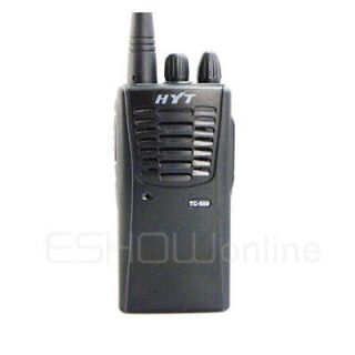 Walkie Talkie 4W 16CH HYT TC 500 UHF 2 Way Radio Black Handheld CTCSS 