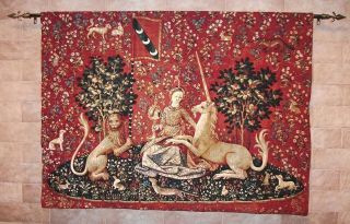 lady and the unicorn medieval tapestry sight 