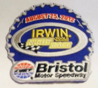 Bristol Motor Speedway 2012 Irwin Tools Night Race Saw Blade Souvenir 