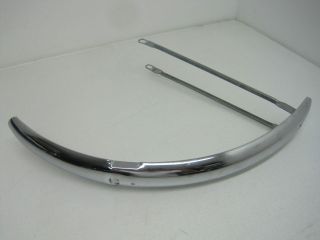 Vintage Huffy Chrome Bicycle Bike Front Fender And Brace 20