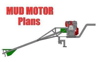 Mud Motor, Long Tail Boat Motor Plans, Swamp Motor   DIY, Duck Hunting 