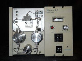 millipore waters 510 solvent delivery system hplc pump 11 time