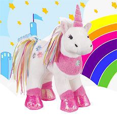 ribbon unicorn plush new webkinz please love me time left