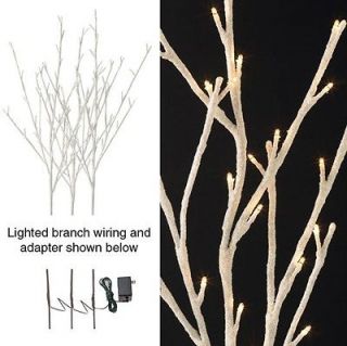   Frosted Lighted Willow Branch 39 inches tall fgm3000903