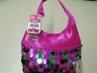 BRAND NEW Girls Pink Handbag Sparkly  Bag Hannah Montana 