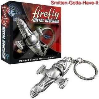Newly listed QMx Serenity Official Pewter FIREFLY Class Space Ship 