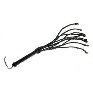 cat of nine tails whip black new  5 95  free 