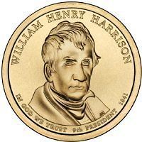 one coin 2009 william harrison gold dollar from roll time