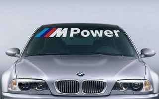   Power motorsport M3 M5 1M DTM S14 e30 e46 e92 e36 Windshield decals