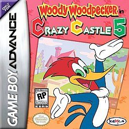 Woody Woodpecker in Crazy Castle 5 Nintendo Game Boy Advance, 2003 