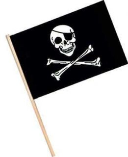 party decorations su pplies small plastic flag pirate from united 