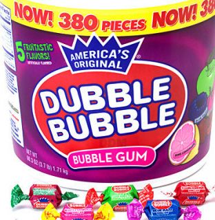 360 Wrapped Dubble Bubble Fresh Bulk Candy Vending Machine Chewing Gum 