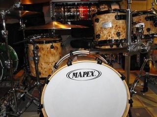   Orion Series Mappa Burl Exotic Drums & FREE Yamaha Hex Rack with BIN