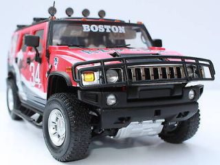Highway 61 Boston Red Sox Hummer H2 Diecast Truck / SUV / Car 118 D 