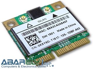 Genuine Dell N4010 M1501 1457 1340 2305 Wifi Wireless Card K5Y6D 