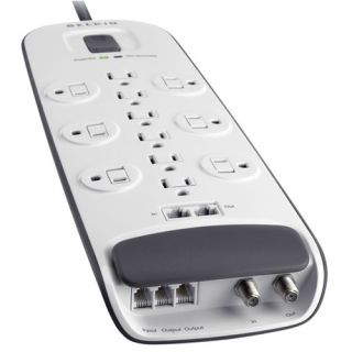 Belkin BV112234 10 12 Outlet Surge Protector w/ 10ft Power Cord