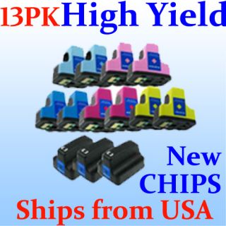 13x For HP 02 PhotoSmart C6180,C6183,C6185,C6188 Ink inkjet 