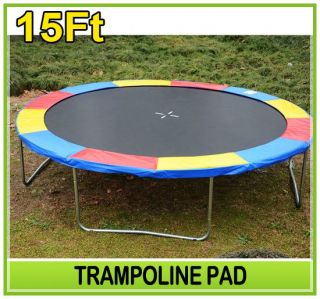 New 15 ft Round Trampoline Safety Pad 18oz 0 6 EPE Gym Spring Cover 