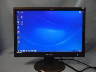 gateway fpd 1975w 19 widescreen lcd black monitor w cords and warranty