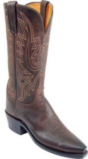 Womens 1883 by Lucchese Western Boots N4554 5 4 Chocolate Mad Dog 