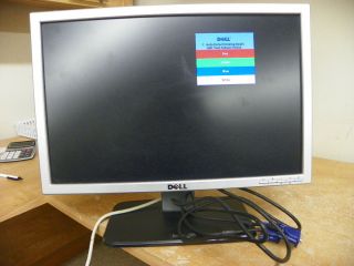 Dell SE198WFP 19 Widescreen LCD Monitor   Silver USED