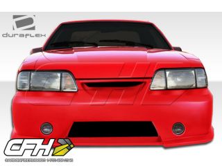 FRP 87 93 Ford Mustang GT500 Body Kit 4pc Excellent A