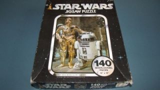 Vintage Kenner 1977 Star Wars 140pc Jig Saw Puzzle Series I Artoo 