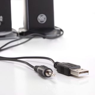 Full Range USB Powered 2 0 Channel Computer Speakers for Laptops 