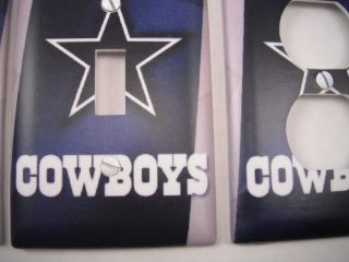 dallas cowboys switchcover 2 outlet covers dark blue