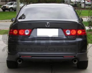 Painted 2003 2008 Acura TSX Trunk Lip Spoiler 2007