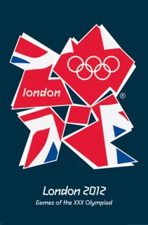 London 2012 Summer Olympic Games Official Olympics Logo Poster