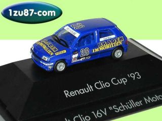 Renault Clio 16V Clio Cup 1993 Fred Weiß NR 28 PC OVP