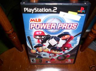 MLB Power Pros PS2 New SEALED Fun Baseball Game 2KSPORT 710425373152 